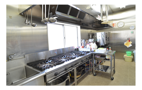 ゆめ広川の厨房